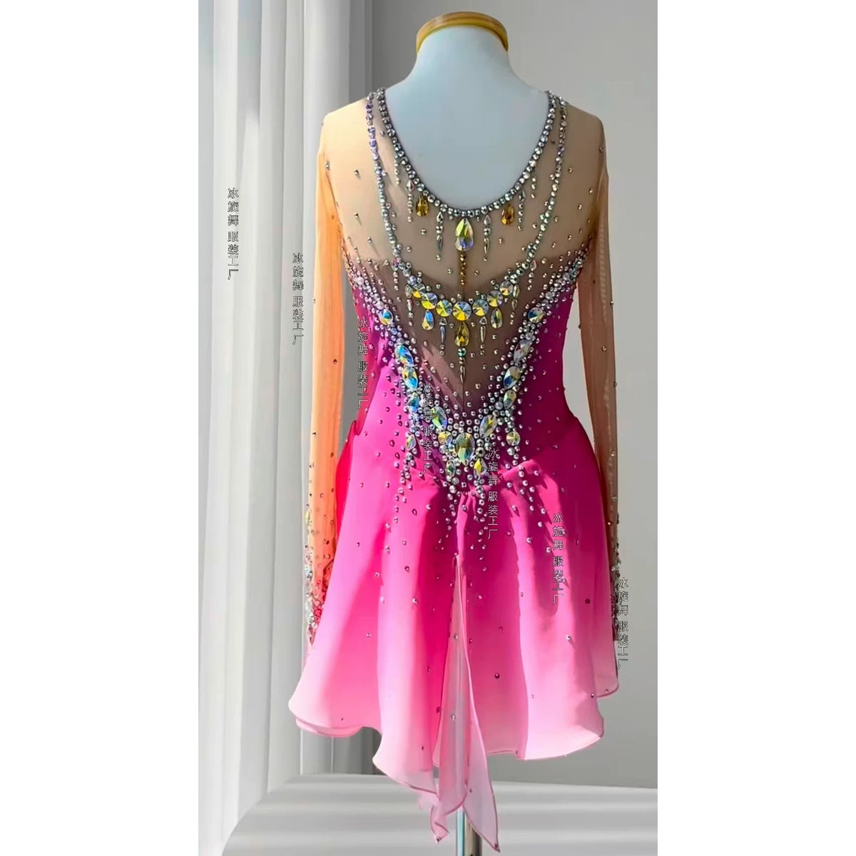 Custom made figure skating costumes ICE 036 202601