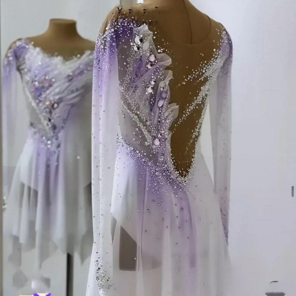 Figure skating dress  Dvw-009-202608
