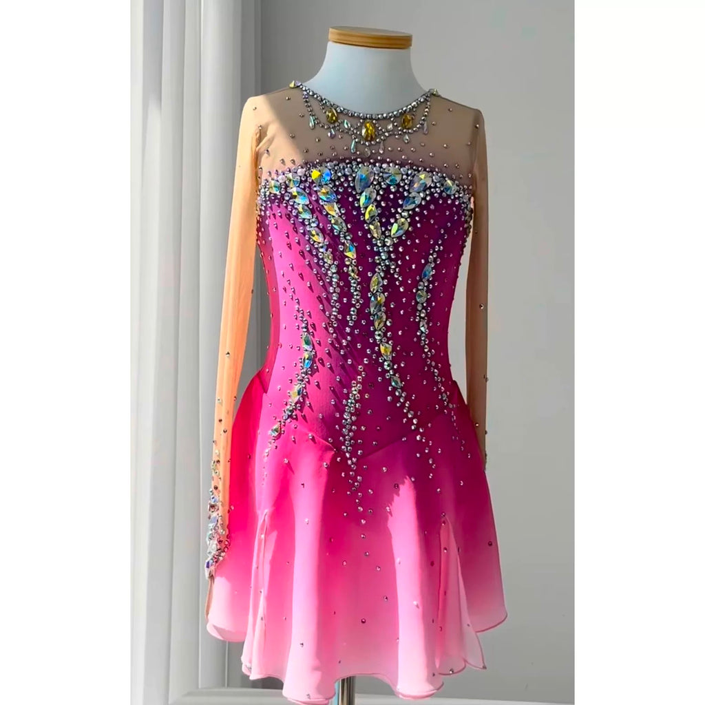 Custom made figure skating costumes ICE 036 202601