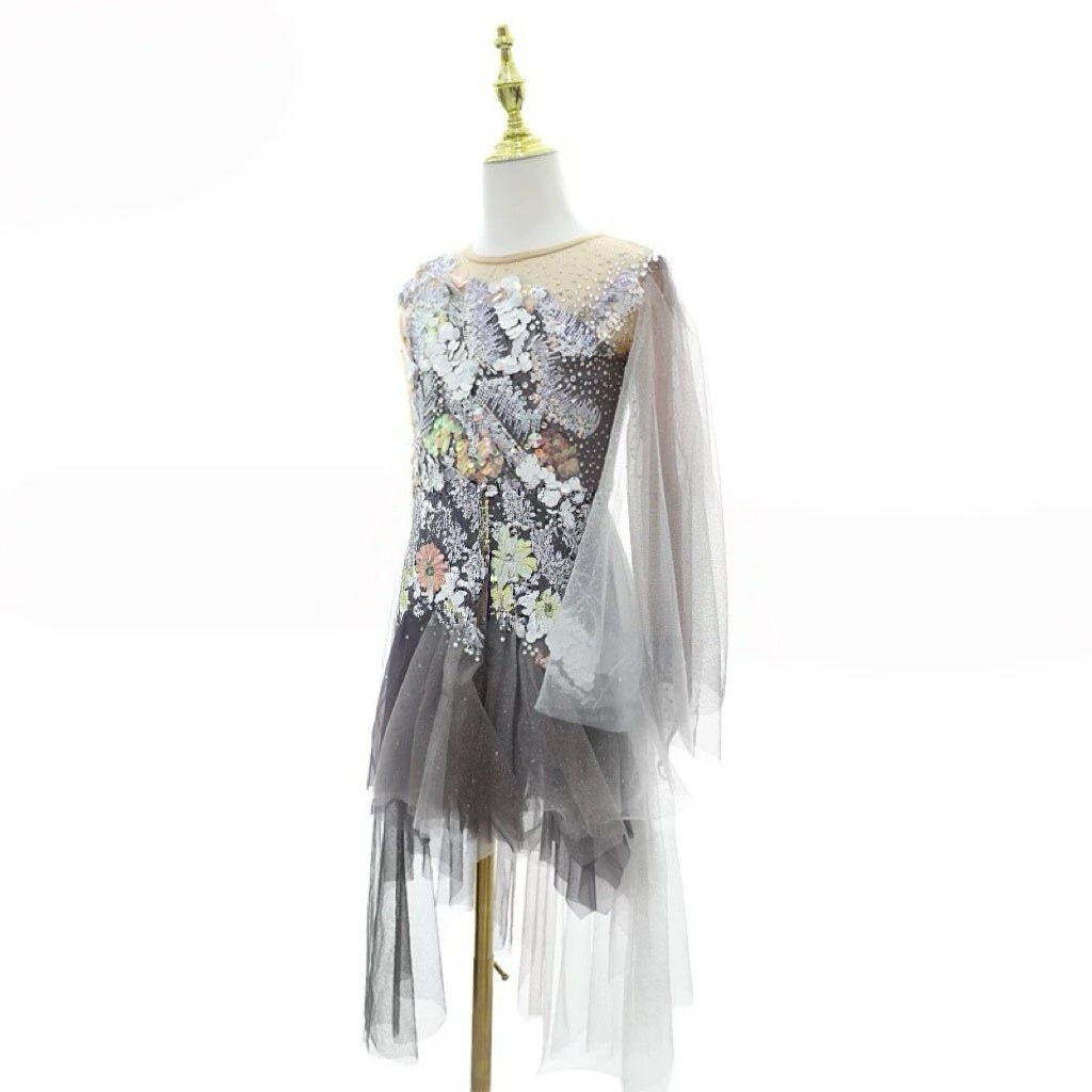 Custom-made figure skating dress